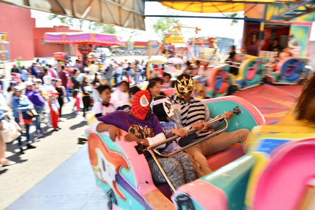 Fiesta, diversión y emoción se vivió en el segundo gran festival de las niñas y niños en Huamantla